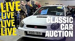 LIVE CLASSIC CAR AUCTION! Anglia Car Auctions January 2024 sale - Day One