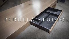 PEDULLA STUDIO | Building a White Oak Office Desk