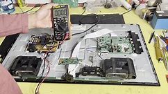 LG TV No Display Panel Supply Missing repairing 32LJ615D | Chip Level LED TV Repairing
