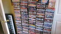 My DVD Collection from 2011 (1,000+ DVDs) No Commentary w/ Music