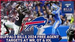 How Buffalo Bills can find wide receivers & OL depth in free agency to help Josh Allen & Joe Brady