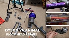 Dyson V6 Animal - How to dismantle and service the brushroll housing!