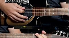 When You Say Nothing At All - Ronan Keating (Guitar Chords Tutorial with Lyrics)