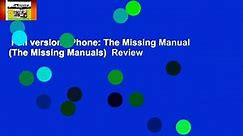 Full version iPhone: The Missing Manual (The Missing Manuals) Review - video Dailymotion
