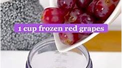 We don’t have many Grape recipes for the #BlendJet, so we figured we’d bless your feed with this delicious Grape Smoothie that you’ve GOT to try! Let us know what you think in the comments! Total Time: Less than 5 minutes Servings: 1 INGREDIENTS 1 cup milk of choice 1 cup frozen red grapes 1/4 cup yogurt of choice 1/2 frozen banana DIRECTIONS 1. Add all ingredients to the BlendJet 2. Blend for 1-2 cycles 3. Enjoy! | BlendJet