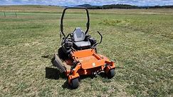 Mowing the Lawn with the Husqvarna ZT-54 Zero-Turn Ride-On Lawnmower