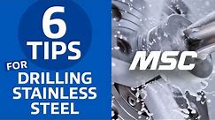 HOW TO: Drill Stainless Steel - 6 Tips