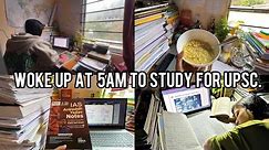 12hr+ continuous study sessions 💪| a productive day in my life| UPSC 2024 prelims STUDY VLOG