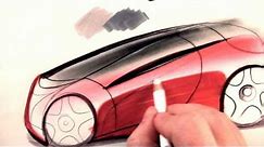 How To Draw Cars: Colored Pencil Tutorial