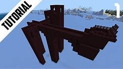 Minecraft: How to Build a Nether Fortress Part 1 (Step By Step)