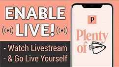 How to Enable Live! on Plenty of Fish Mobile | Turn On Live Streaming on POF App
