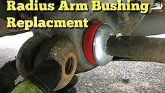 How to Replace Radius Arm Bushings | Ford F150