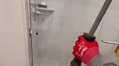 clearing a toilet stoppage with the Milwaukee m12 auger #milwaukeetool #nothingbutheavyduty #usa #reels #asmr | Replumb