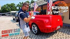 A Chevrolet SSR ( Super Sport Roadster ) Start Up, Tour & Test Drive 16 Years Later | $21,977