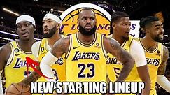 Why Lakers REVAMPED STARTING LINEUP With Vanderbilt CHANGES Everything | Phoenix Suns Lebron & Davis