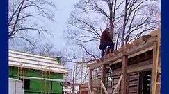 ⚒️ On tonight’s new episode on Barnwood Builders that is on Magnolia Network at 9/8c, the boys will show ya the building of our new Barnwood Village behind our store. These pics are from TODAY when the crew were at BW Village working in the cold and snowy temps to get things finished for the spring! Check out their progress! #MarkBowe #barnwoodbuilders #magnoliatv #wvstrong #rescuedwood #magnolia #magnolianetwork #countrychic #workhardbekindtakepride #barnwoodboho #markbowe #handhewnbeams #barnw