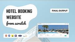 Hotel Booking Website using PHP and MySQL | Final Output