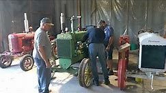 Starting Up Old Museum Tractors