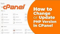 How to update PHP Version in cPanel - Multiple PHP Versions & PHP Selector. 