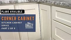 Corner Cabinet Build - How to Build Kitchen Cabinets Part 2 of 9 - Step-by-Step Tutorial
