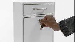 Adir Mailboxes for Outside with Lock- Outdoor Hanging Mailbox, Cash Drop Box, Key Drop Off Box with Lock - Wall Mounted Residential Mailbox with Locks for Checks, Keys, Cash and More