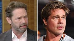 Jason Priestley Dishes On Smelly Former Roommate Brad Pitt On ‘Live With Kelly And Mark’: “He Could Go A Long Time Without Showering”