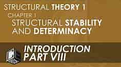 Structural Theory 1 Chapter 1 Part VIII (with Subtitles)