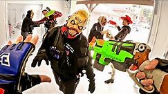 THE ZOMBIES SWARM! THE NERF ARSENAL GETS INFECTED! Zombie Chronicles - Part 2