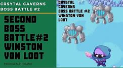Prodigy Math Game | Crystal Caverns Winston Von Loot Boss Battle #2