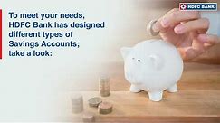 Types of Savings Account - Different Types of Savings Account | HDFC Bank
