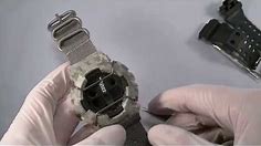 How to change a bezel and strap on Casio GShock GA100 watch #jaysandkays