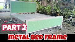 part 2 Metal Bed Frame making 60"x75"