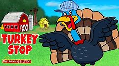Turkey Stop ♫ Brain Breaks ♫ Kids Move and Freeze Song by The Learning Station