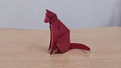 How To Make Origami Cat Instructions Step By Step
