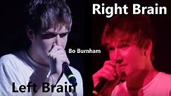 Left Brain, Right Brain w/ Lyrics - Bo Burnham - what