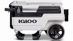 Igloo Trailmate Marine 70 Qt., Wheeled Cooler, White and Black