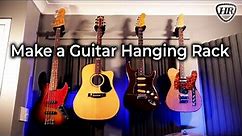 How To Make a Guitar Hanging Rack - Beginner DIY