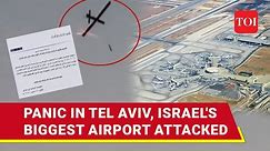Iraqi Resistance Drones 'Strike' Israel's Largest Airport; 'Projectile Released On Ben Gurion'
