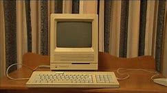 Apple Macintosh SE/30 (1989) Full Tour, Start Up and Demonstration