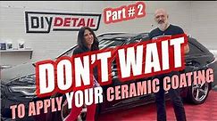 Applying ceramic coating on a black car: how to panel prep and install! #diydetail #ceramiccoating