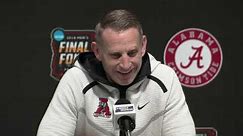 Nate Oats, Mark Sears Press Conference at Final Four | Alabama Basketball