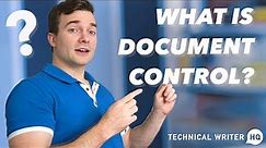 What is Document Control?