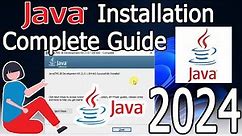 How to Install Java on Windows 10/11 [ 2024 Update ] setup JAVA_HOME, JDK Installation