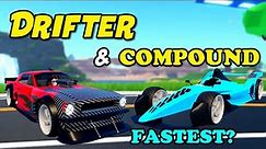 Mad City New DRIFTER & COMPOUND the FASTEST? (Roblox Mad City)