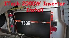 ITech 2000w Inverter Install