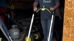 Battery Power mowers can have a unique advantage. This 25” 60V mower from Greenworks is lightweight, powerful, and perfect for mowing after growing new grass! #GreenworksPartner #lawncare #ad #greenworkstools #mowing #dadbod #batterypower #grass #howto #lawndad #lifepoweredbygreenworks | The Dad Bod Lawn