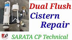 How to repair dual flush toilet cistern
