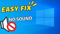 Fix No Audio Output Device Is Installed in Windows 10 [Fix No Sound Problem] [2024]