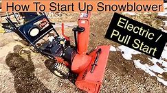 How To Use A Snowblower
