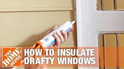 How to Insulate Windows | Window Insulation Kit | The Home Depot
